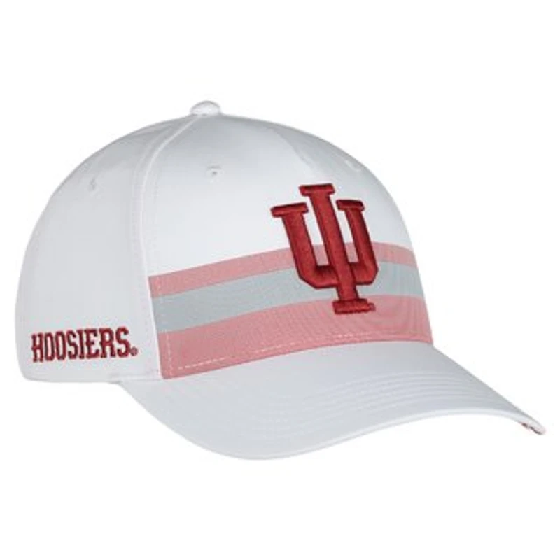 Unisex Ahead White Indiana Hoosiers The Sideline Snapback Hat