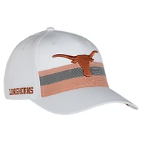 Unisex Ahead White Texas Longhorns The Sideline Snapback Hat