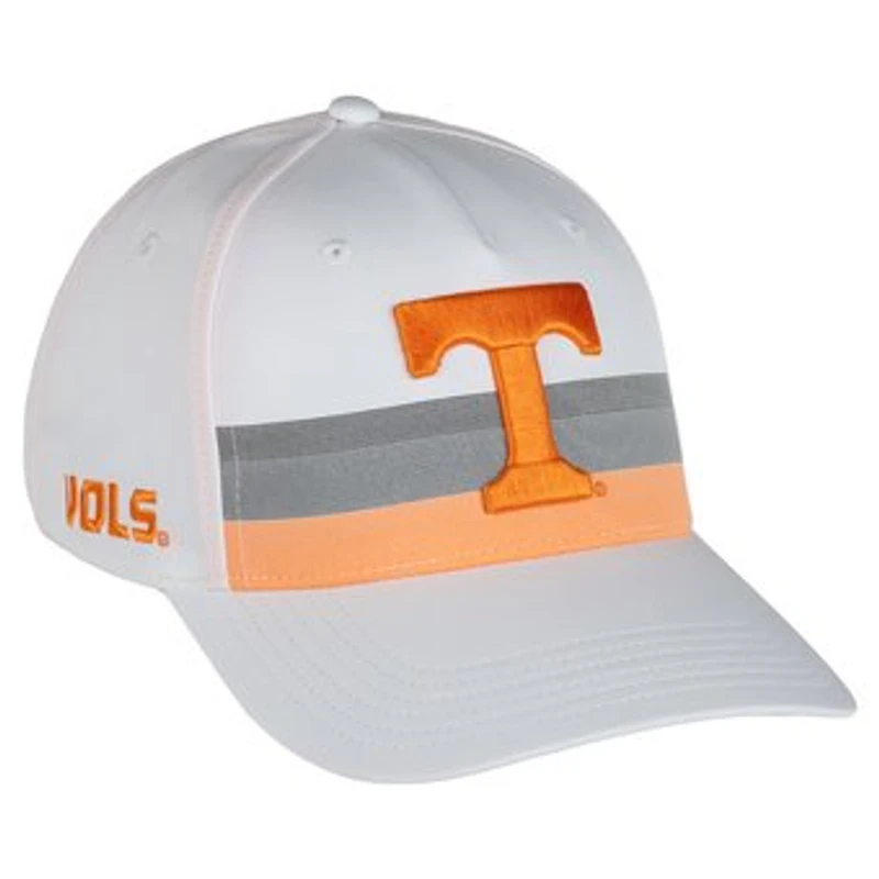 Unisex Ahead White Tennessee Volunteers The Sideline Snapback Hat