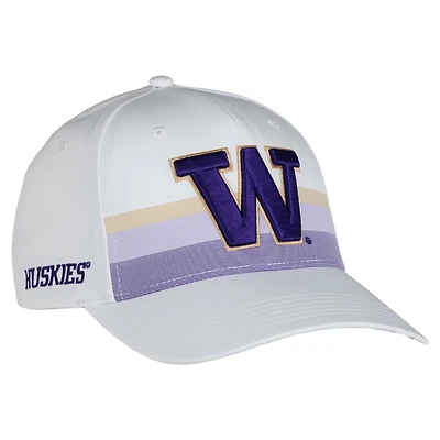 Unisex Ahead White Washington Huskies The Sideline Snapback Hat