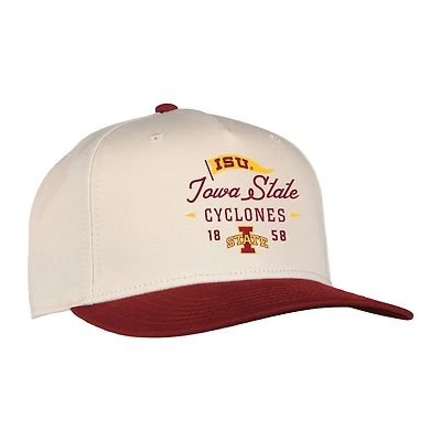 Unisex Ahead  Cream Iowa State Cyclones The 1995 Adjustable Hat