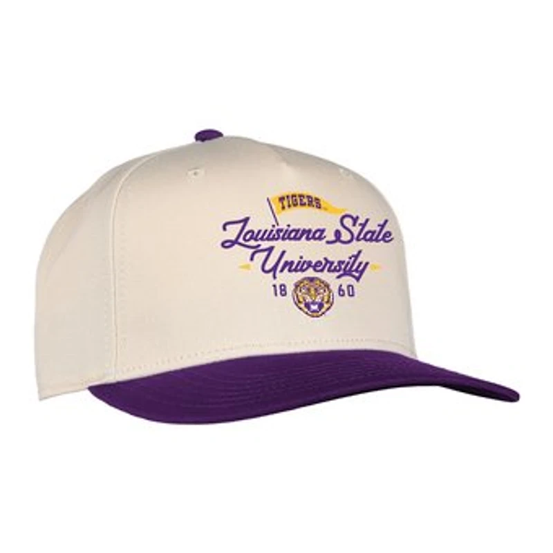 Unisex Ahead Cream LSU Tigers The 1995 Adjustable Hat