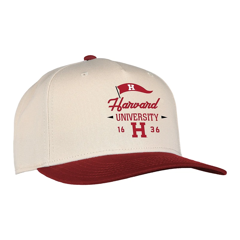 Unisex Ahead Cream Harvard Crimson The 1995 Adjustable Hat