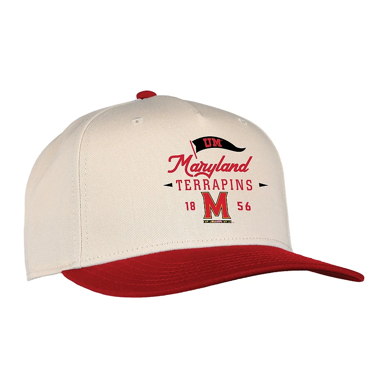 Unisex Ahead Cream Maryland Terrapins The 1995 Adjustable Hat