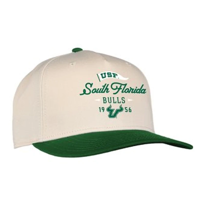 Unisex Ahead  Cream South Florida Bulls The 1995 Adjustable Hat