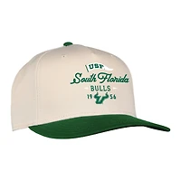Unisex Ahead  Cream South Florida Bulls The 1995 Adjustable Hat