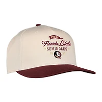 Unisex Ahead  Cream Florida State Seminoles The 1995 Adjustable Hat