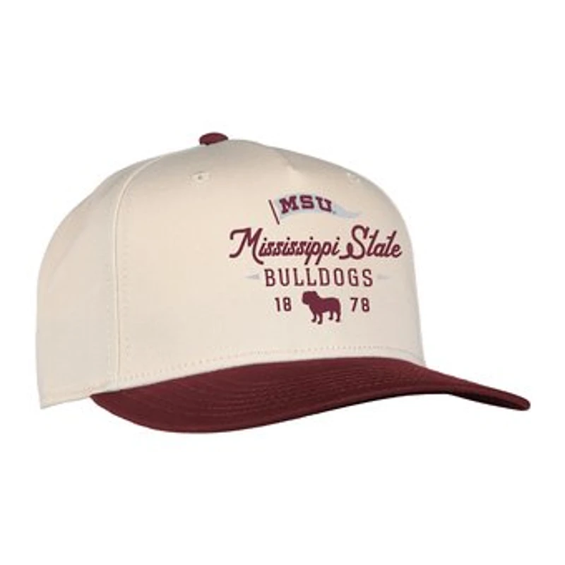 Unisex Ahead Cream Mississippi State Bulldogs The 1995 Adjustable Hat