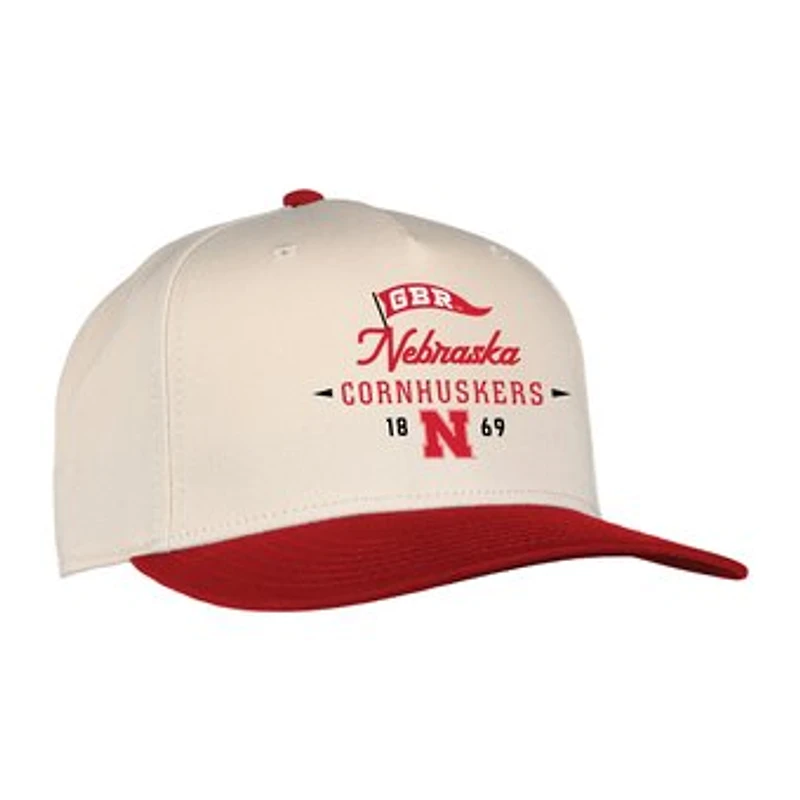 Unisex Ahead Cream Nebraska Huskers The 1995 Adjustable Hat