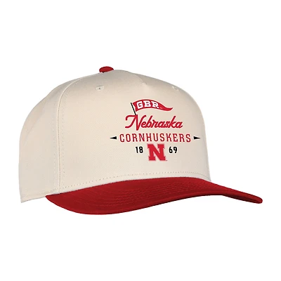 Unisex Ahead Cream Nebraska Huskers The 1995 Adjustable Hat