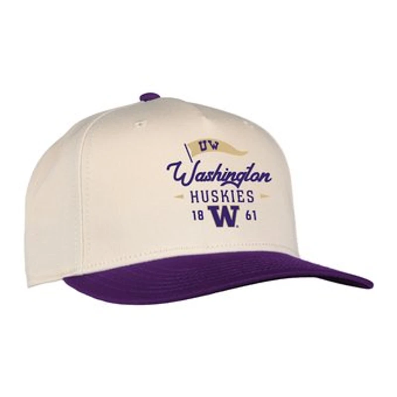 Unisex Ahead  Cream Washington Huskies The 1995 Adjustable Hat
