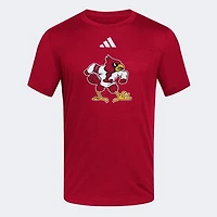 Men's adidas  Red Louisville Cardinals Vault Blend T-Shirt