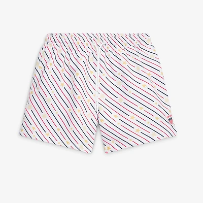 Men's Chubbies  White Team USA The Life, Liberty & Candles Rigid Swim Trunk