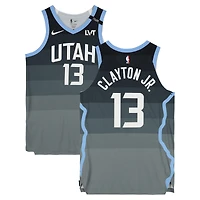 Walter Clayton Jr. Utah Jazz Game-Used #13 Gray Nike City Edition Jersey vs. Oklahoma City Thunder on December 7, 2025 - Size 50+4