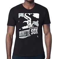 Men's Starter  Black Chicago White Sox Logo Zoom T-Shirt