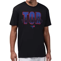 Men's Starter  Black Toronto Blue Jays City Connect Abbreviation T-Shirt
