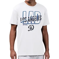 Men's Starter  White Los Angeles Dodgers City Connect Abbreviation T-Shirt