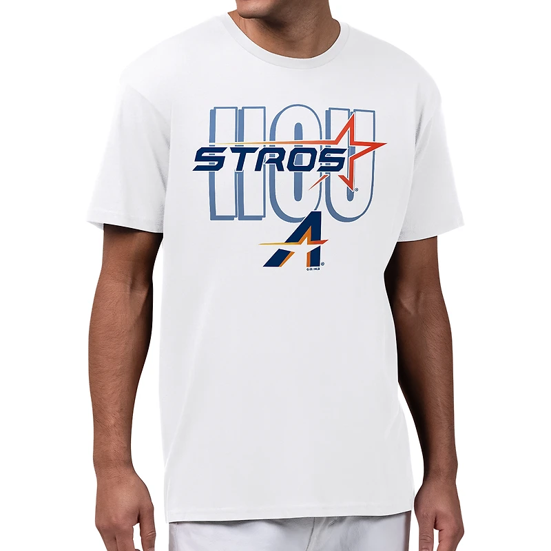 Men's Starter  White Houston Astros City Connect Abbreviation T-Shirt