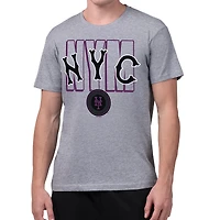 Men's Starter  Gray New York Mets City Connect Abbreviation T-Shirt