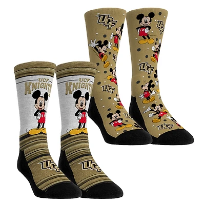Youth Rock Em Socks UCF Knights Mickey Mouse Two-Pack Crew Socks Set