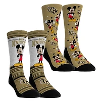 Youth Rock Em Socks UCF Knights Mickey Mouse Two-Pack Crew Socks Set