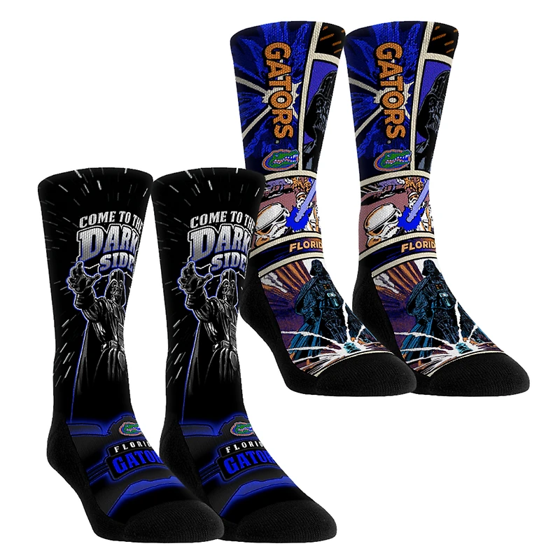 Youth Rock Em Socks Florida Gators Star Wars Empire Two-Pack Crew Socks Set