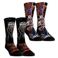 Youth Rock Em Socks Clemson Tigers Star Wars Empire Two-Pack Crew Socks Set