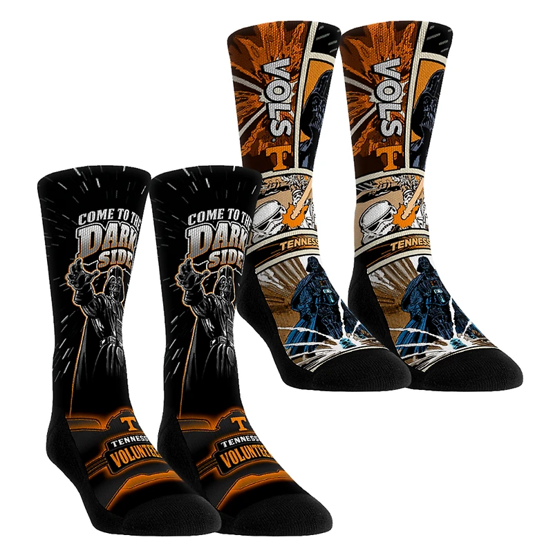 Youth Rock Em Socks Tennessee Volunteers Star Wars Empire Two-Pack Crew Socks Set