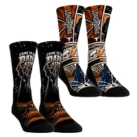 Youth Rock Em Socks Texas Longhorns Star Wars Empire Two-Pack Crew Socks Set