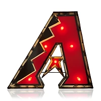 Imperial Arizona Diamondbacks Recycled Metal Lighted Logo Sign