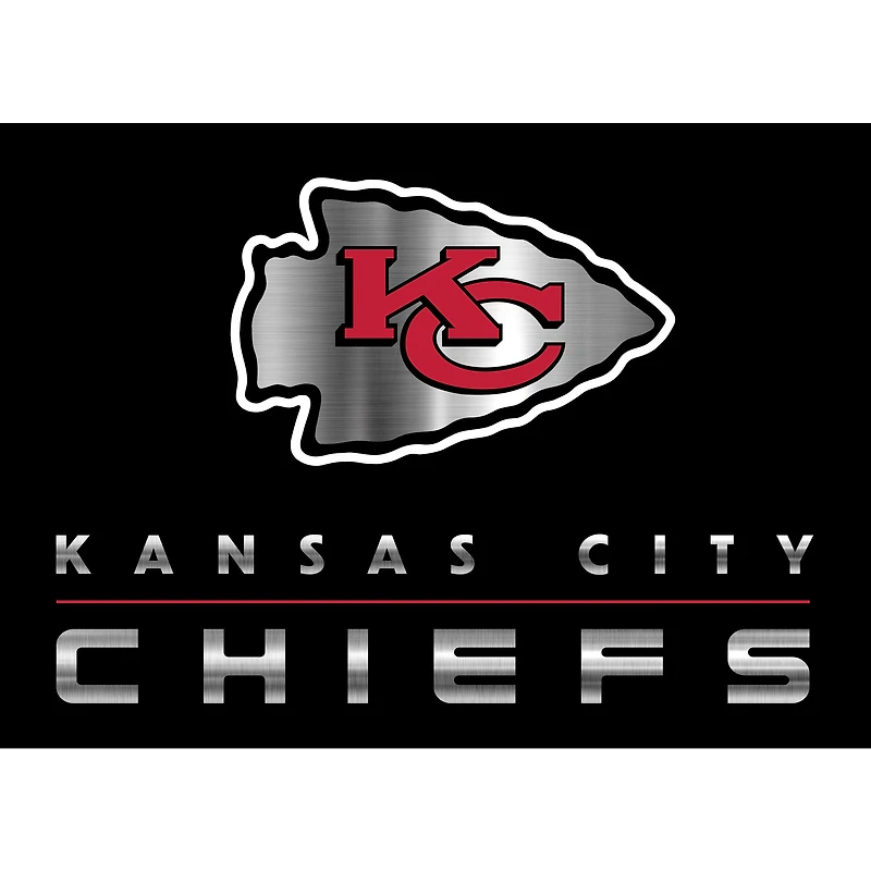 Imperial Kansas City Chiefs 3'10'' x 5'4'' Chrome Rug