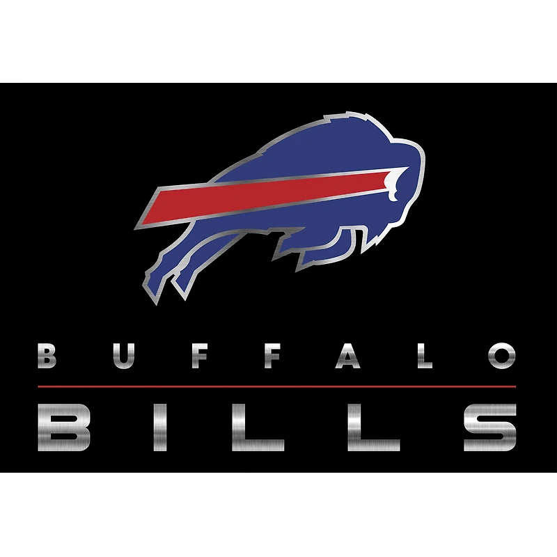 Imperial Buffalo Bills 5'4'' x 7'8'' Chrome Rug