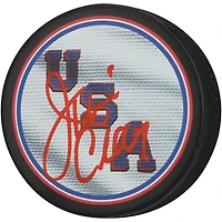 Jim Craig Team USA Autographed Hockey Puck
