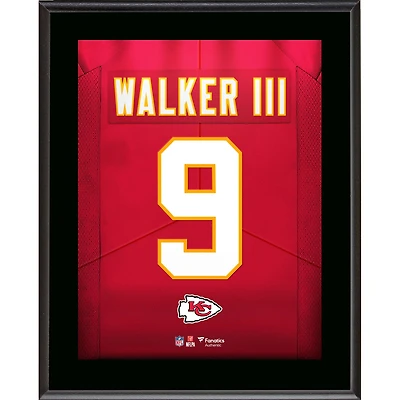 Kenneth Walker III Kansas City Chiefs 10.5" x 13" Jersey Number Sublimated Player Plaque