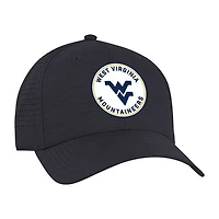 Unisex Ahead  Navy West Virginia Mountaineers Brezo Adjustable Hat