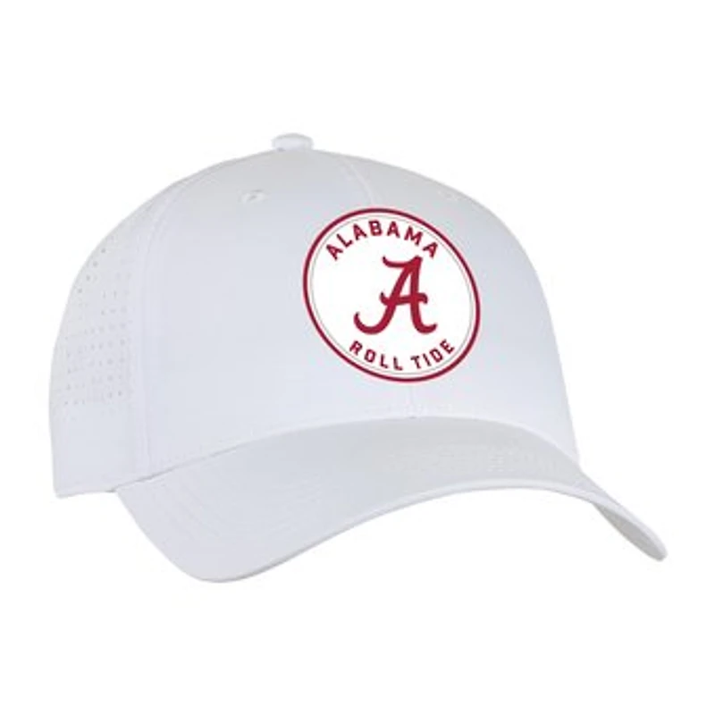 Unisex Ahead White Alabama Crimson Tide Brezo Adjustable Hat