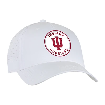 Unisex Ahead White Indiana Hoosiers Brezo Adjustable Hat