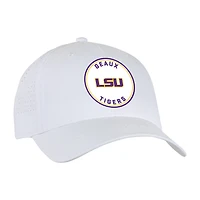 Unisex Ahead  White LSU Tigers Brezo Adjustable Hat