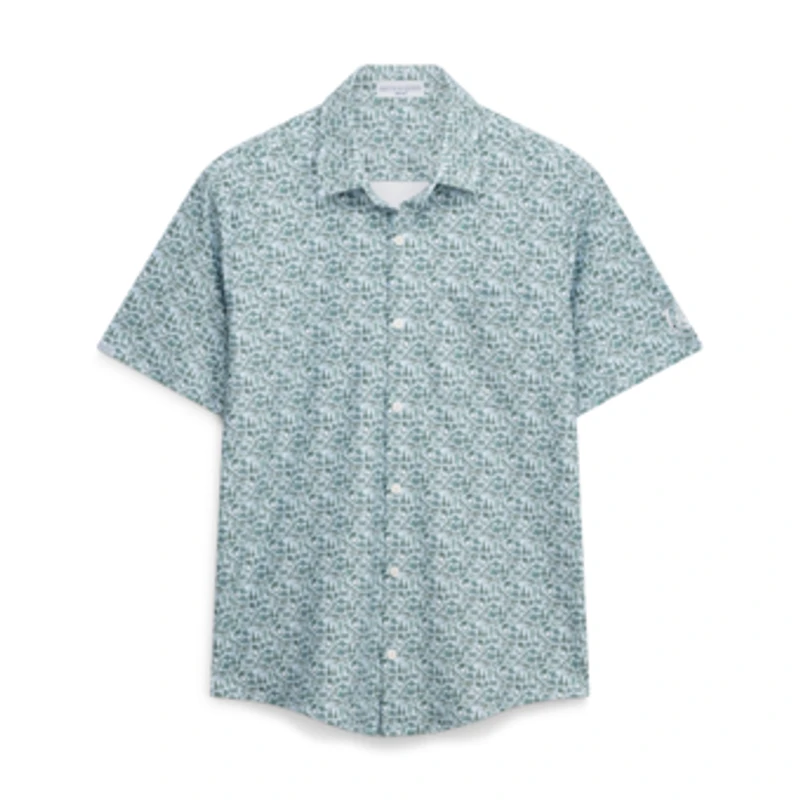 Men's Smith & Quinn  Green Kentucky Derby Boatyard Button Down Shirt