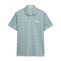 Men's Smith & Quinn  Green Kentucky Derby Teddy Polo