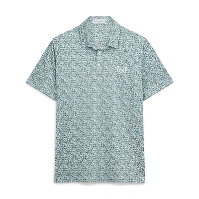 Men's Smith & Quinn Green Kentucky Derby Teddy Polo