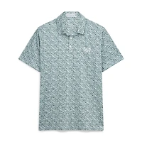 Men's Smith & Quinn  Green Kentucky Derby Teddy Polo