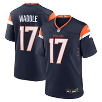 Men's Nike Jaylen Waddle  Navy Denver Broncos Alternate Game Jersey