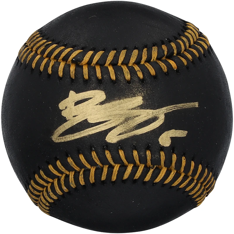 Bryson Stott Philadelphia Phillies Autographed Black Baseball
