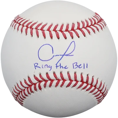 Andrew Painter Philadelphia Phillies Autographed Baseball with "Ring the Bell" Inscription