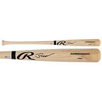 Justin Crawford Philadelphia Phillies Autographed Rawlings Pro Blonde Bat