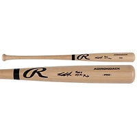 Cam Caminiti Atlanta Braves Autographed Blonde Rawlings Pro Bat with "2024 24th Pick" Inscription