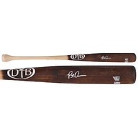 Pete Alonso New York Mets Autographed Player-Issued Brown/Tan DoveTail Bat from the 2025 MLB Season - HH98516280