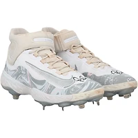 Pete Alonso New York Mets Autographed Game-Used White/Gray Nike Cleats from the 2025 MLB Season - NR81043703-04