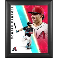 Corbin Carroll Arizona Diamondbacks Framed 13" x 16" Radiance Collage